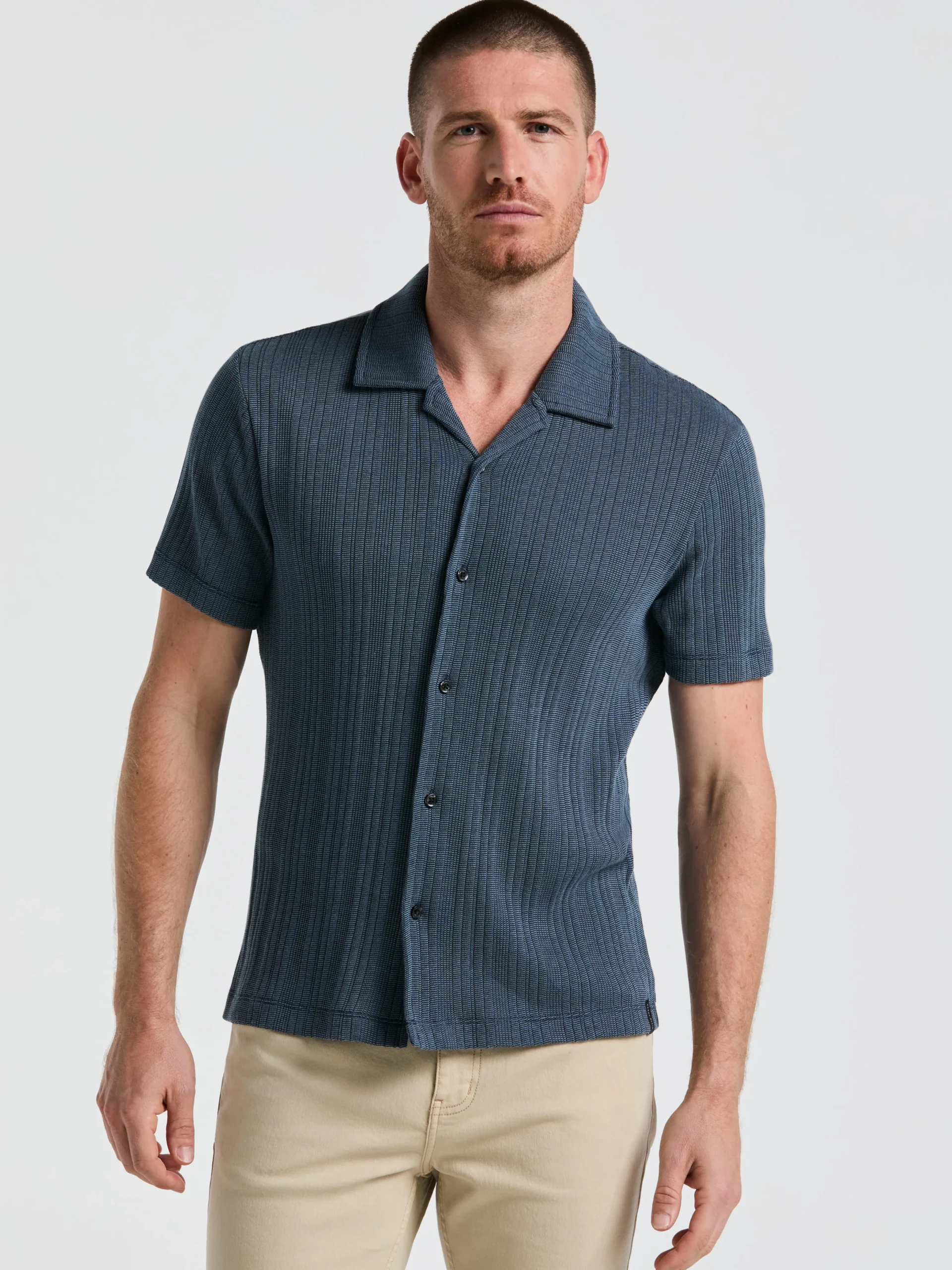 Ribbed Stripe Shirt