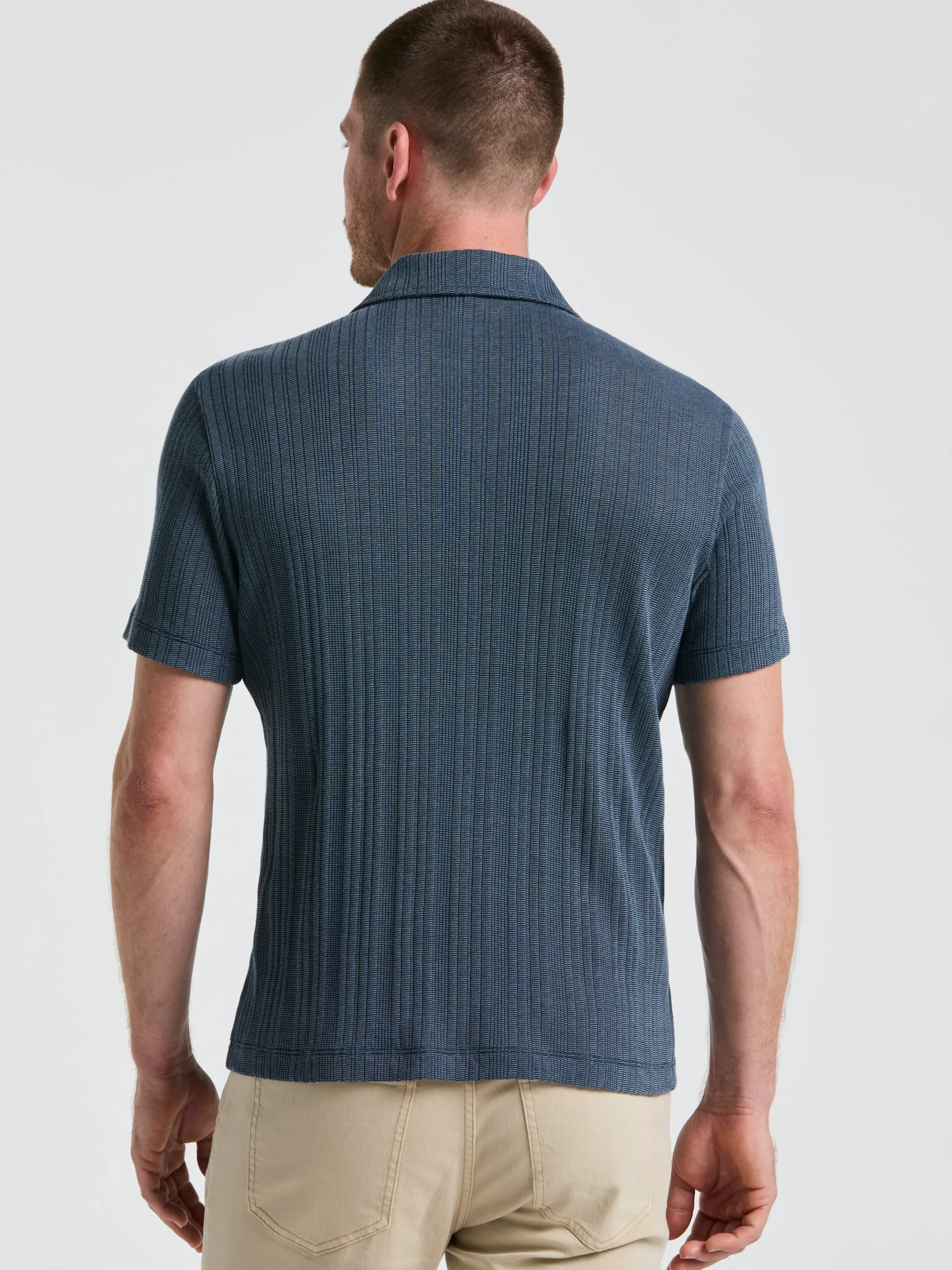 Ribbed Stripe Shirt