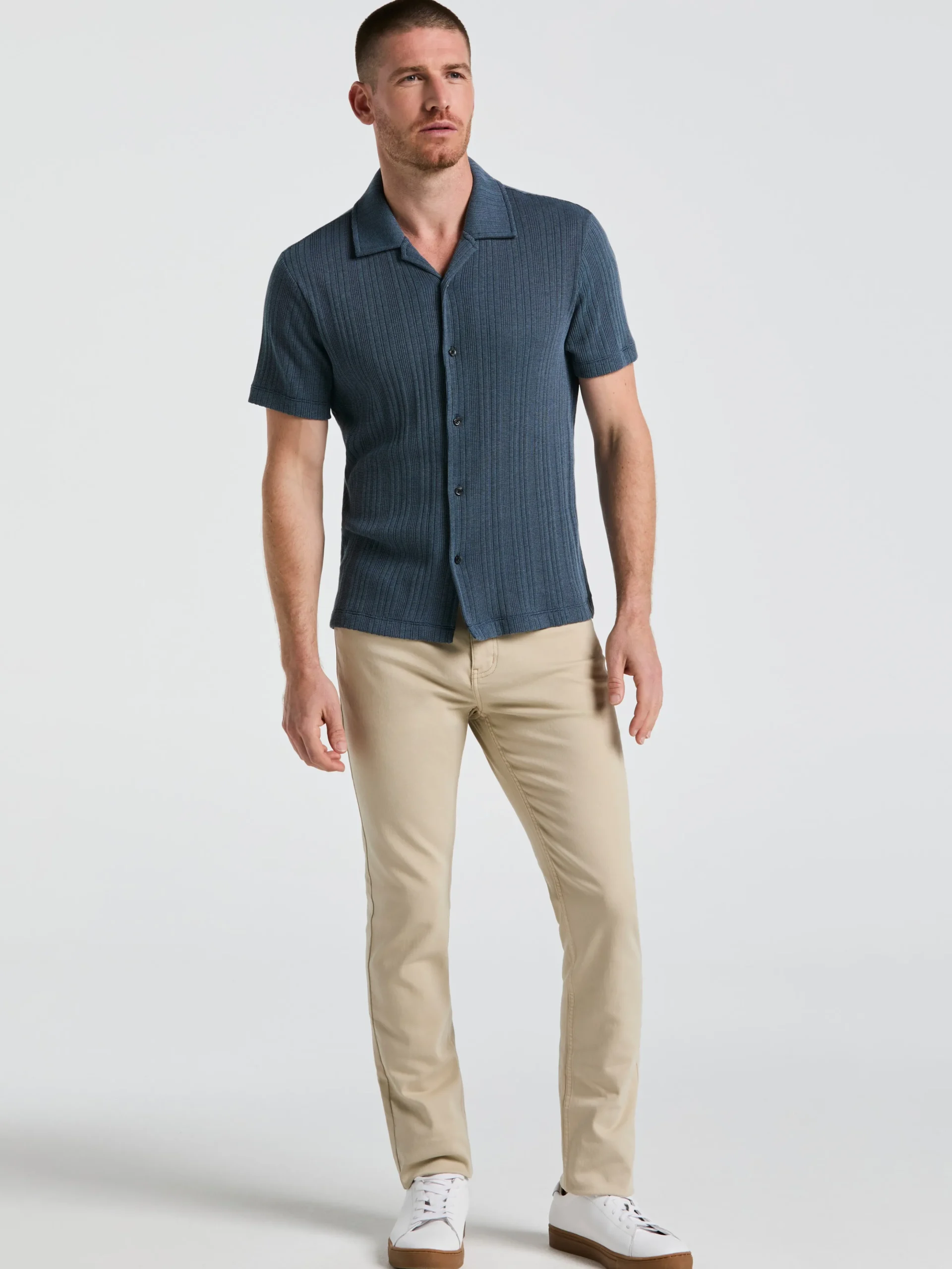 Ribbed Stripe Shirt