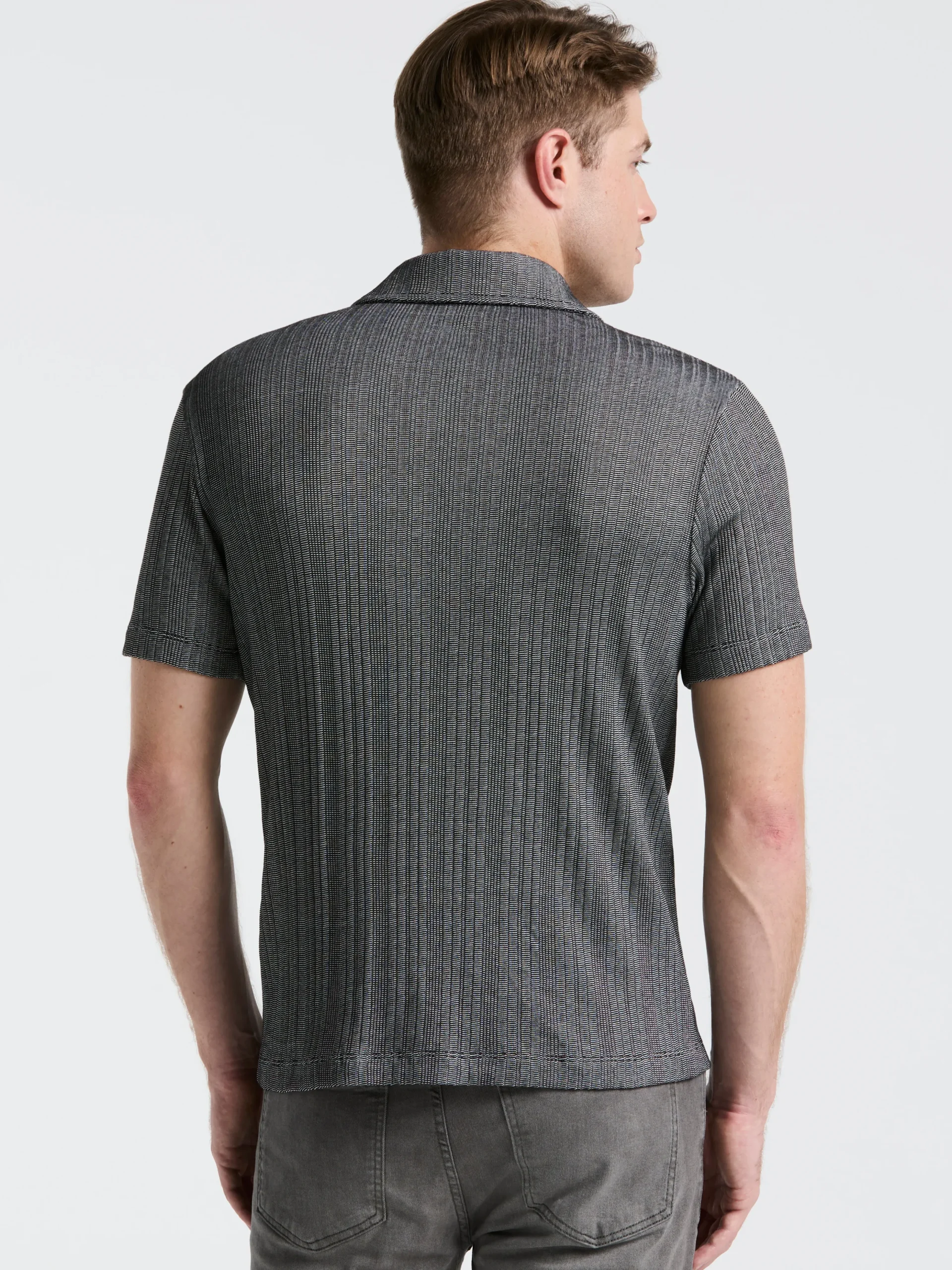 Ribbed Stripe Shirt