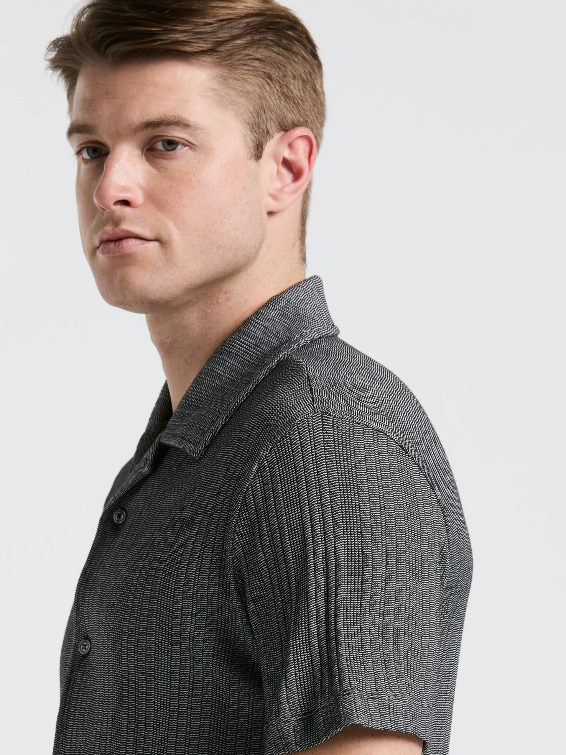 Ribbed Stripe Shirt