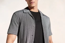 Ribbed Stripe Shirt