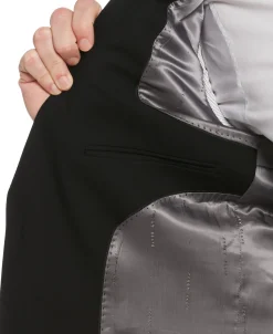 Slim Fit Black Louis Suit
