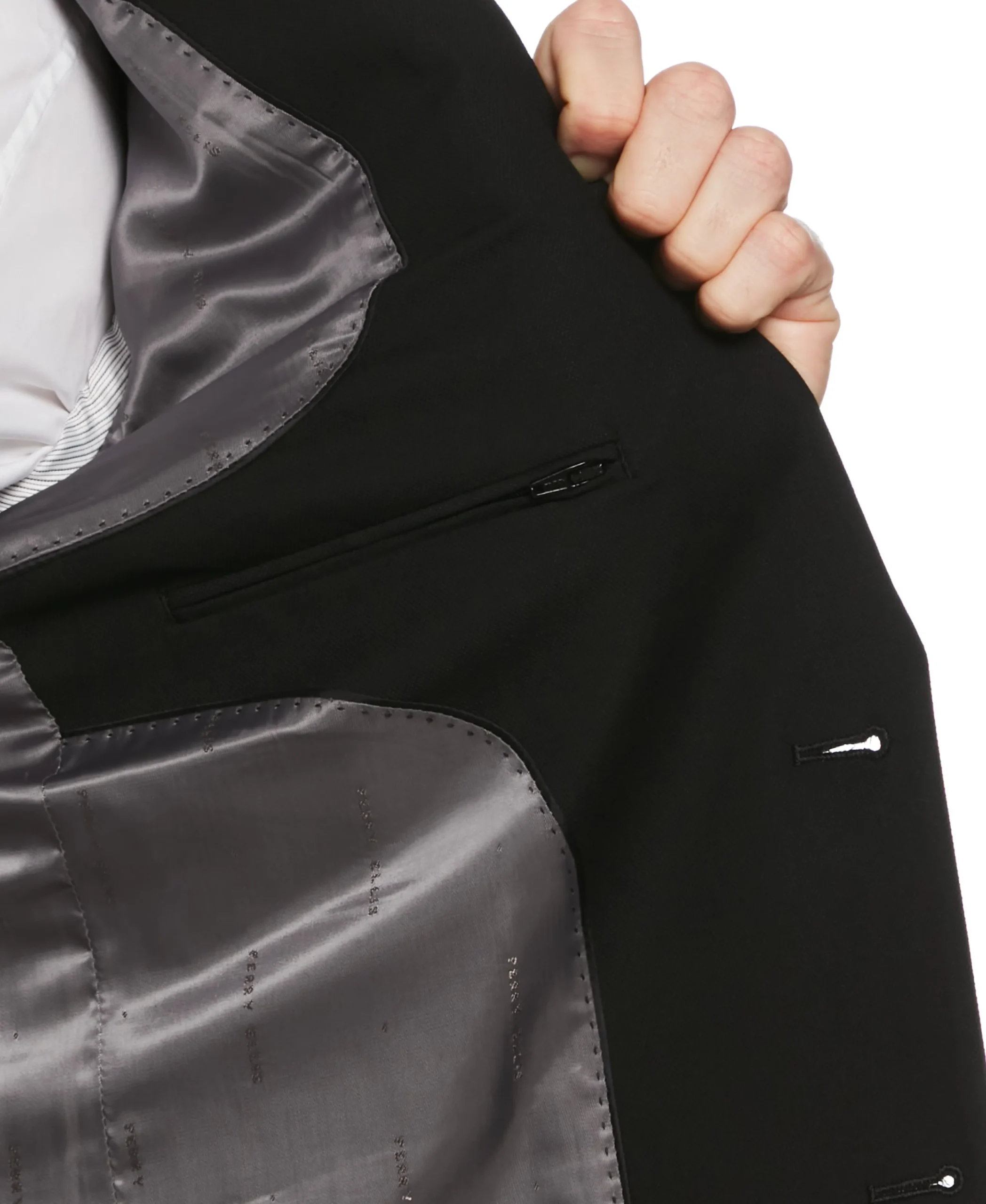 Slim Fit Black Louis Suit