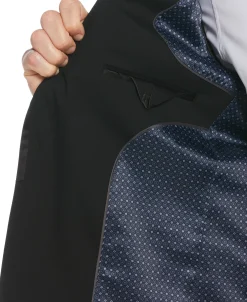 Slim Fit Black Stretch Tuxedo