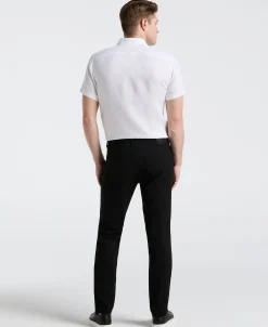 Slim Fit Double Cloth 5-Pocket Pants