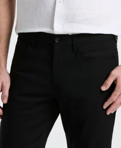 Slim Fit Double Cloth 5-Pocket Pants