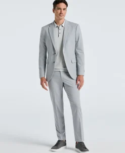 Slim Fit Felt Gray Louis Suit