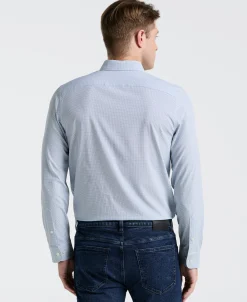 Slim Fit Float Total Stretch Pattern Shirt