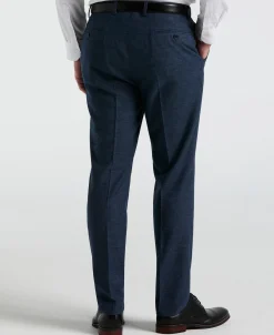 Slim Fit Solid Linen Blend Pant