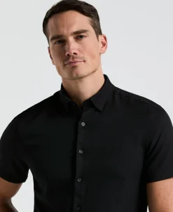 Slim Fit Total Stretch Solid Shirt