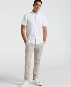 Slim Fit Total Stretch Solid Shirt
