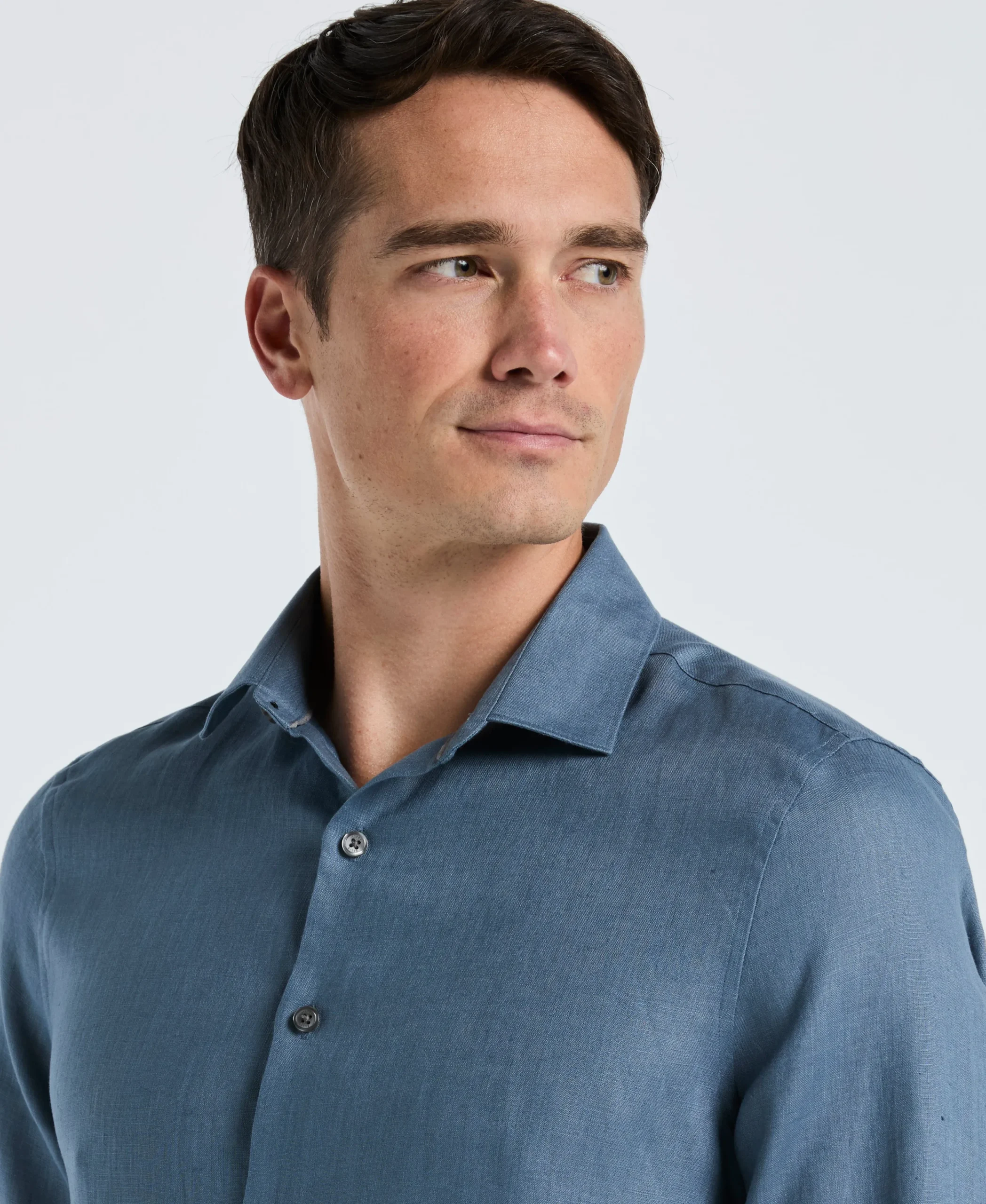 Solid Linen Shirt