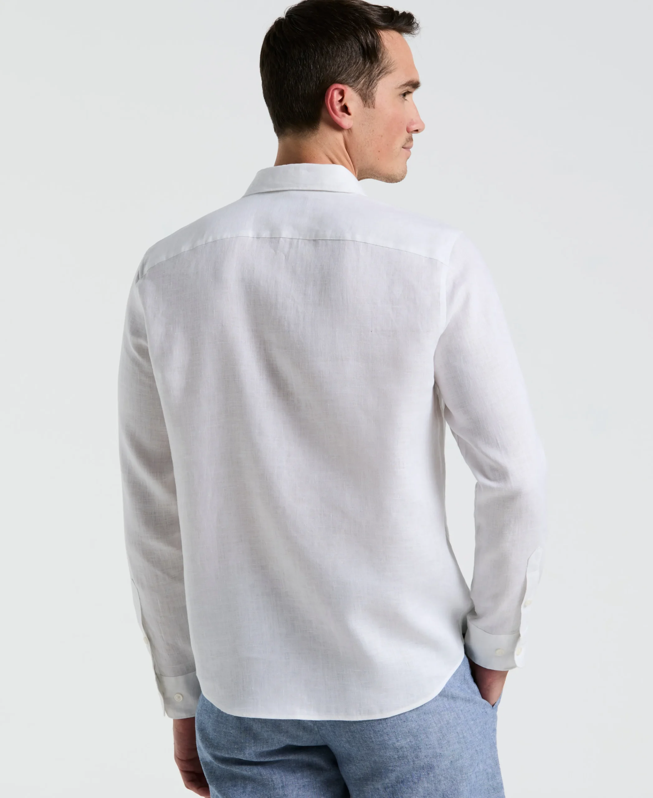 Solid Linen Shirt