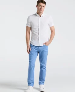Stretch Seersucker Slim Fit Shirt