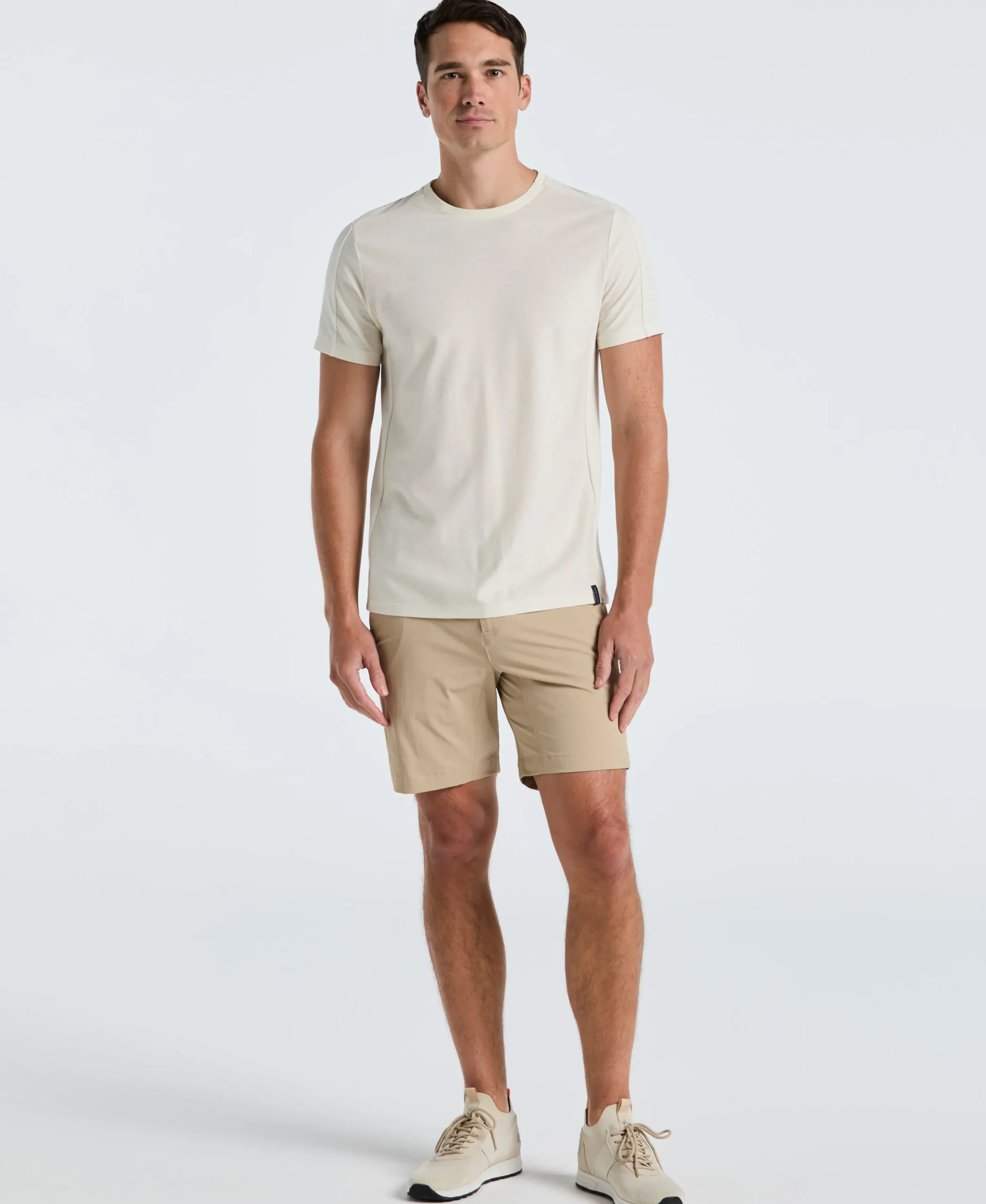 Stretch Solid Tech Short