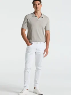 Tech Knit Open Collar Sweater Polo