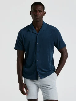 Terry Camp Collar Shirt
