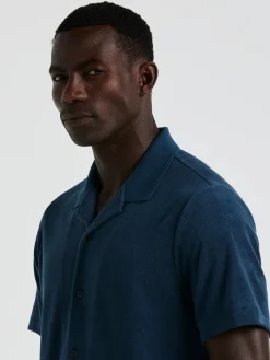 Terry Camp Collar Shirt