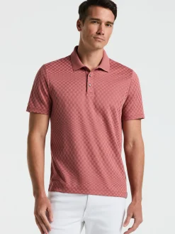 Textured Ombre Polo Shirt
