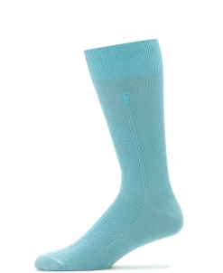 Textured Stitch Logo Socks