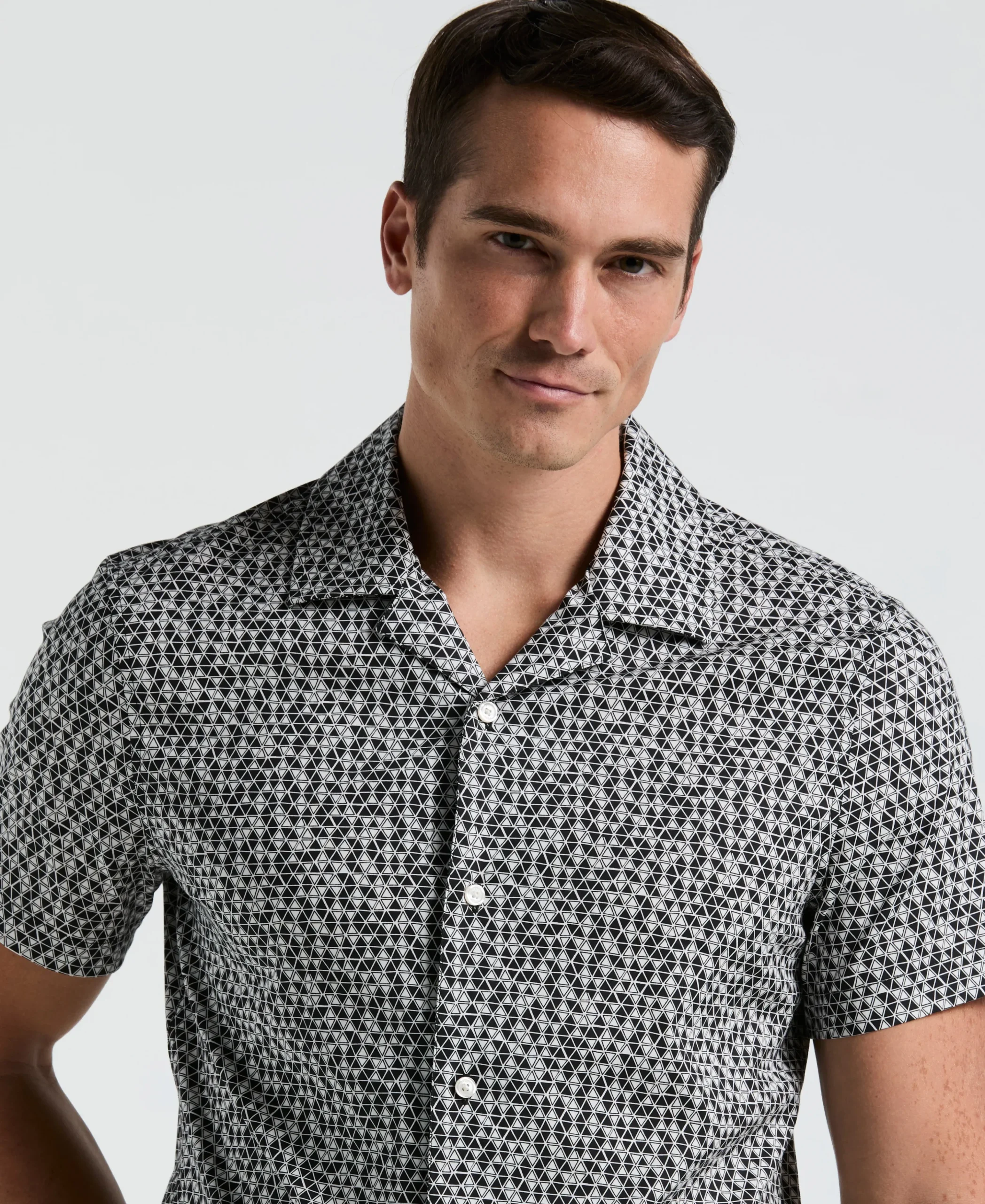 Triangle Geo Print Shirt